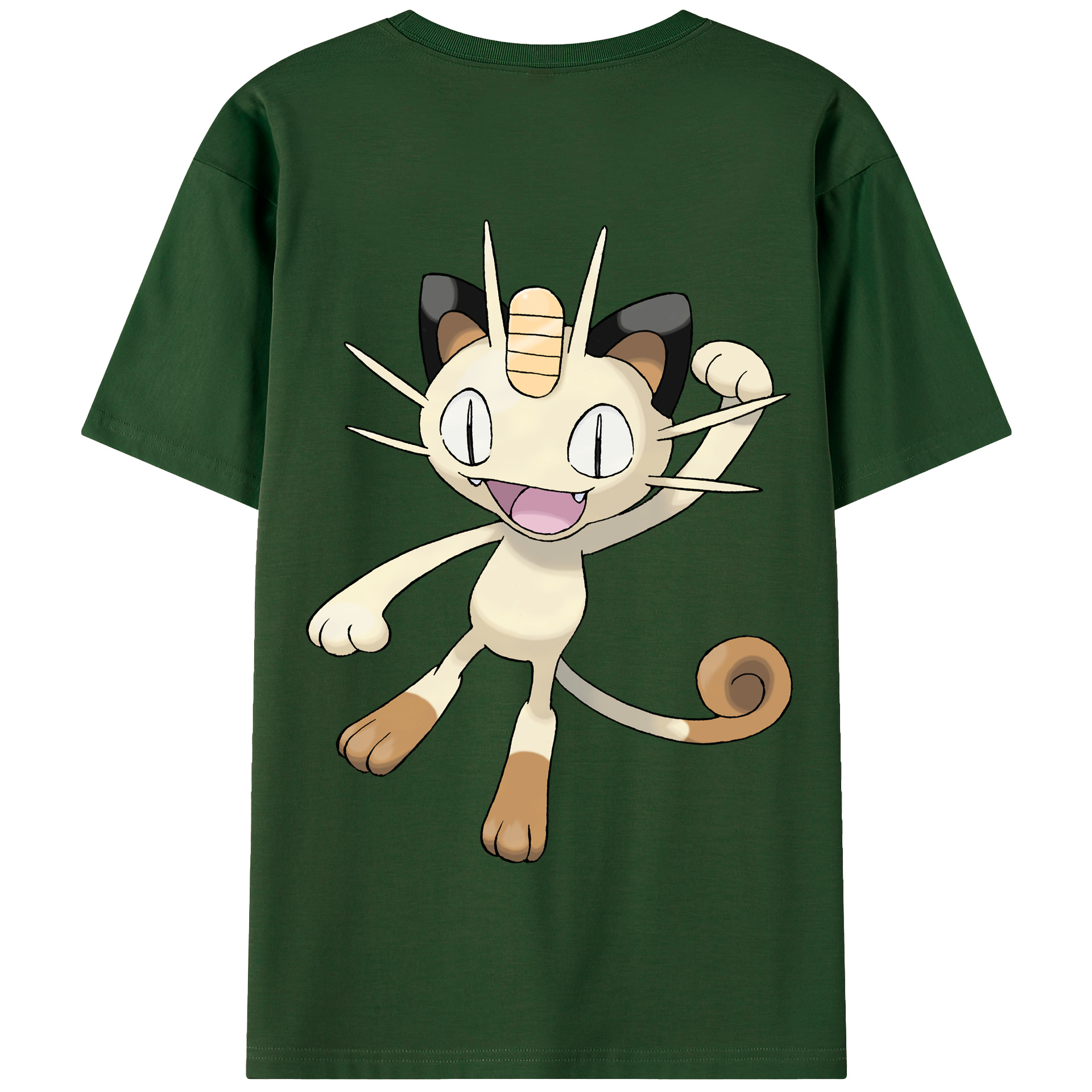 （画像用） ポケットモンスター Pokémon 綿100％半袖Tシャツ（背面プリント）